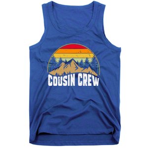 Cousin Camping Crew Road Trip Outdoor Adventure Camping Cute Gift Tank Top