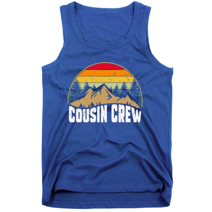 Cousin Camping Crew Road Trip Outdoor Adventure Camping Cute Gift Tank Top