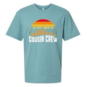 Cousin Camping Crew Road Trip Outdoor Adventure Camping Cute Gift Sueded Cloud Jersey T-Shirt