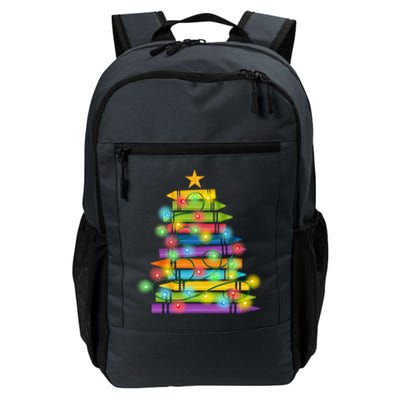 Christmas Colorful Crayons Holiday Daily Commute Backpack