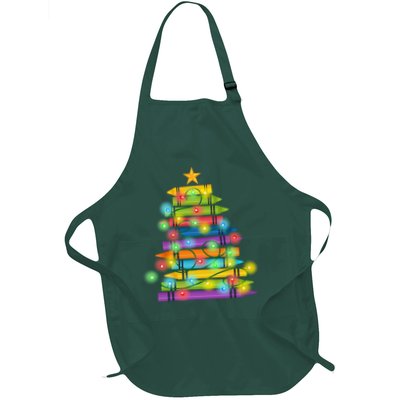Christmas Colorful Crayons Holiday Apron