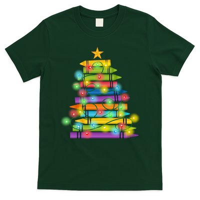 Christmas Colorful Crayons Holiday T-Shirt