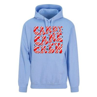 Candy Cane Crew Funny Christmas Candy Cane Lover Xmas Pajama Unisex Surf Hoodie