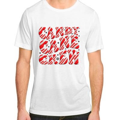 Candy Cane Crew Funny Christmas Candy Cane Lover Xmas Pajama Adult ChromaSoft Performance T-Shirt