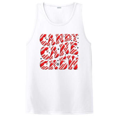 Candy Cane Crew Funny Christmas Candy Cane Lover Xmas Pajama PosiCharge Competitor Tank