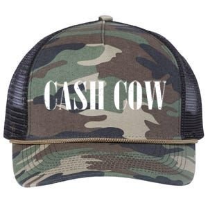 Cash Cow Retro Rope Trucker Hat Cap