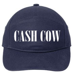 Cash Cow 7-Panel Snapback Hat