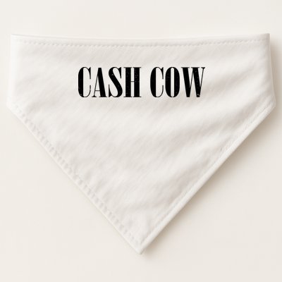 Cash Cow USA-Made Doggie Bandana
