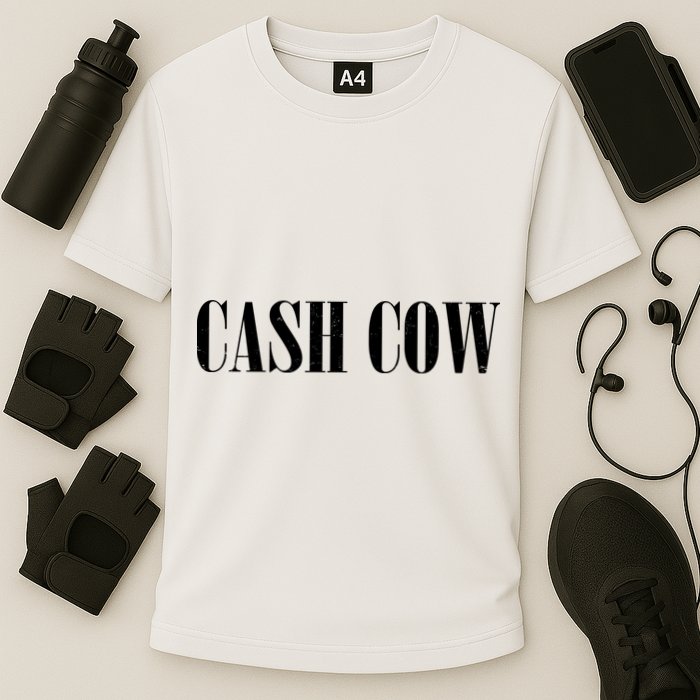 Cash Cow Cooling Performance Crew T-Shirt
