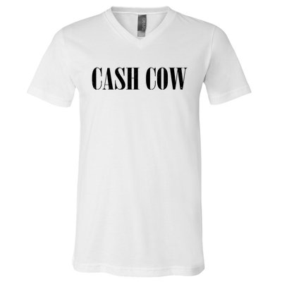 Cash Cow V-Neck T-Shirt