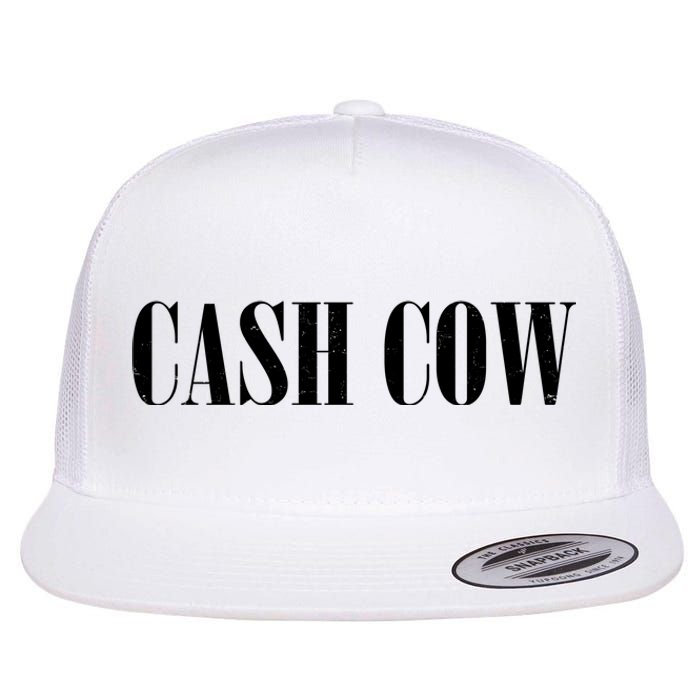 Cash Cow Flat Bill Trucker Hat