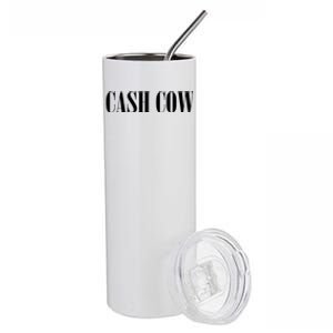 Cash Cow Stainless Steel Tumbler