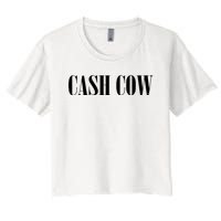 Cash Cow Women's Crop Top Tee