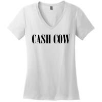 Cash Cow Women's V-Neck T-Shirt