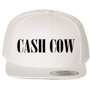 Cash Cow Wool Snapback Cap