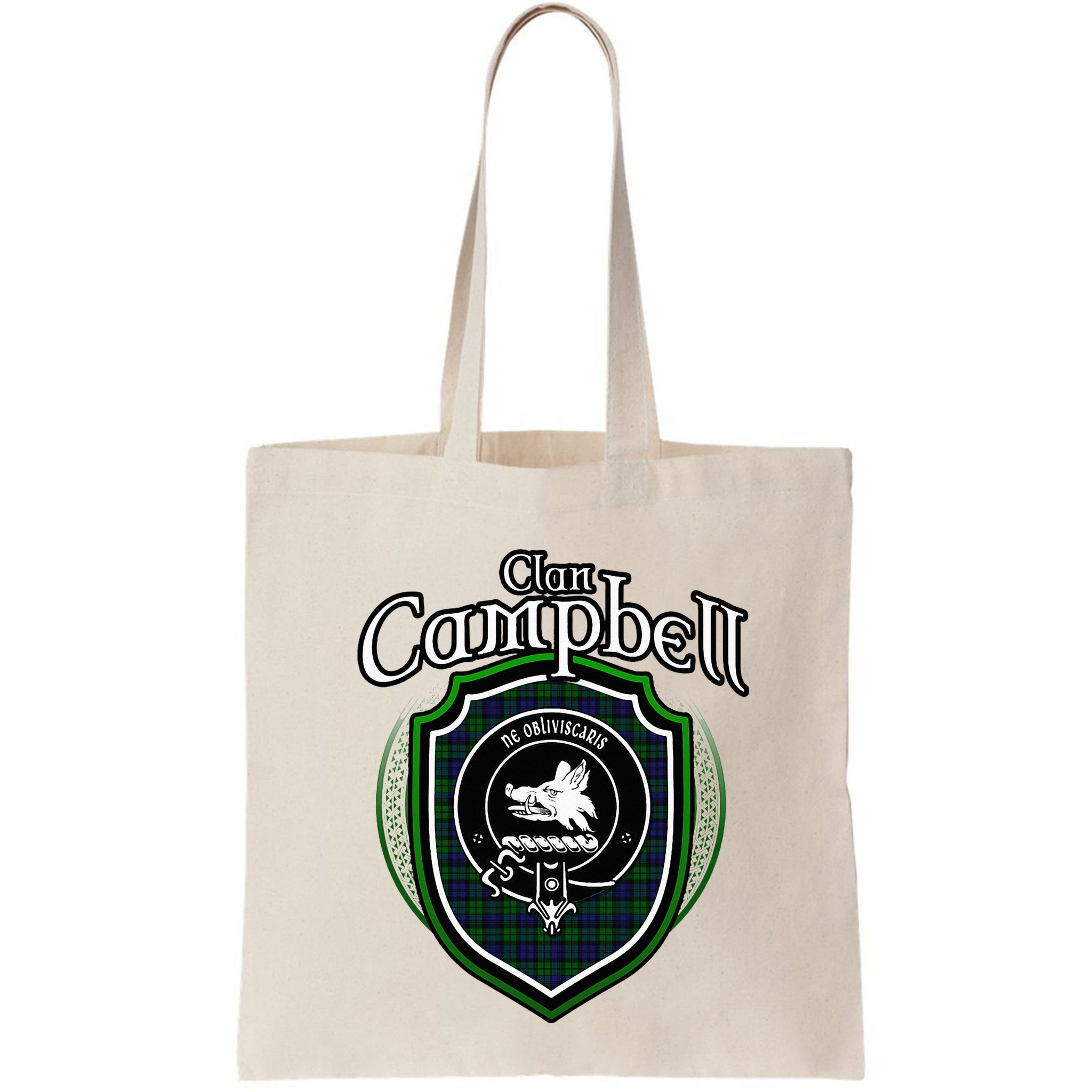 Campbell Clan Crest Scottish Clan Campbell Family Badge Bag