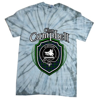 Campbell Clan Crest Scottish Clan Campbell Family Badge Tie-Dye T-Shirt