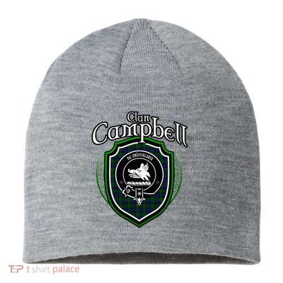 Campbell Clan Crest Scottish Clan Campbell Family Badge Sustainable Beanie