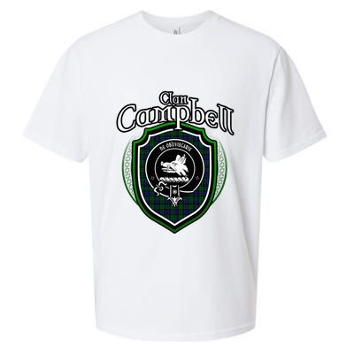 Campbell Clan Crest Scottish Clan Campbell Family Badge Sueded Cloud Jersey T-Shirt