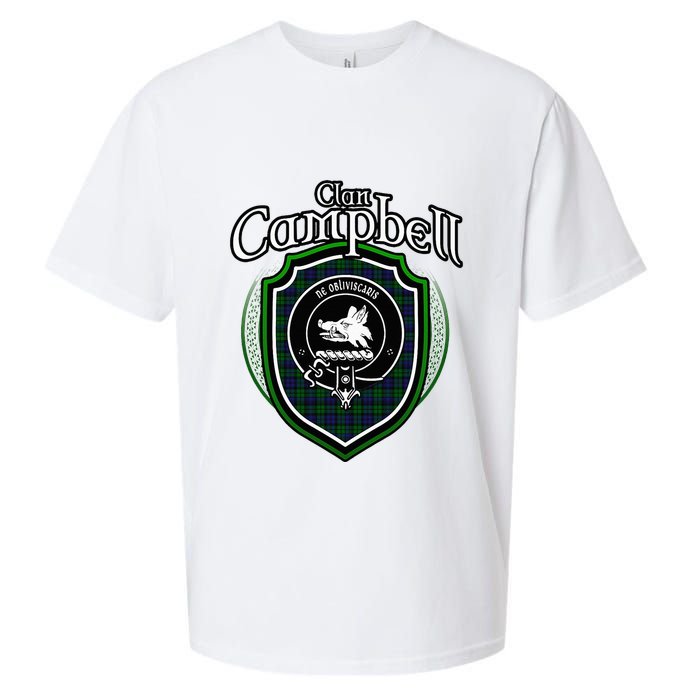 Campbell Clan Crest Scottish Clan Campbell Family Badge Sueded Cloud Jersey T-Shirt