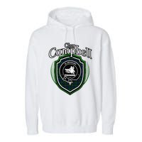 Campbell Clan Crest Scottish Clan Campbell Family Badge Garment-Dyed Fleece Hoodie
