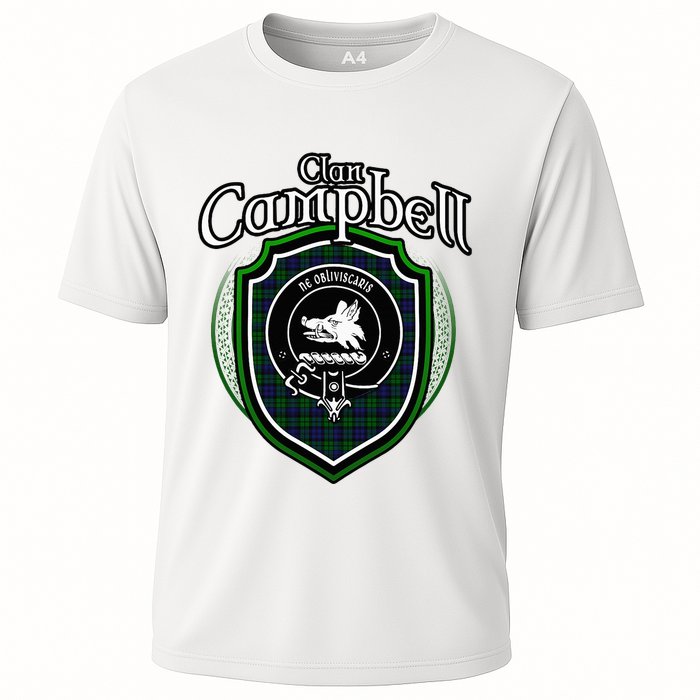 Campbell Clan Crest Scottish Clan Campbell Family Badge Performance Shirt