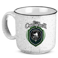 Campbell Clan Crest Scottish Clan Campbell Family Badge 15oz Campfire Ceramic Mug