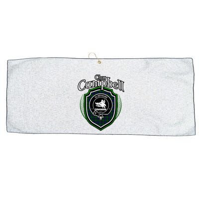 Campbell Clan Crest Scottish Clan Campbell Family Badge Large Microfiber Waffle Golf Towel