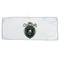 Campbell Clan Crest Scottish Clan Campbell Family Badge Large Microfiber Waffle Golf Towel