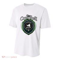 Campbell Clan Crest Scottish Clan Campbell Family Badge Youth Performance Sprint T-Shirt