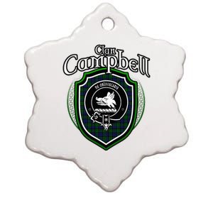 Campbell Clan Crest Scottish Clan Campbell Family Badge Ceramic Star Ornament