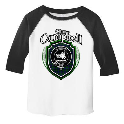 Campbell Clan Crest Scottish Clan Campbell Family Badge Toddler Fine Jersey T-Shirt