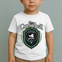 Campbell Clan Crest Scottish Clan Campbell Family Badge Toddler T-Shirt