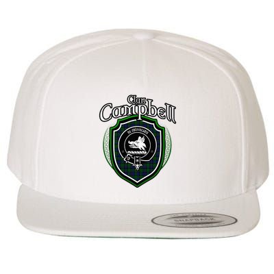 Campbell Clan Crest Scottish Clan Campbell Family Badge Wool Snapback Cap