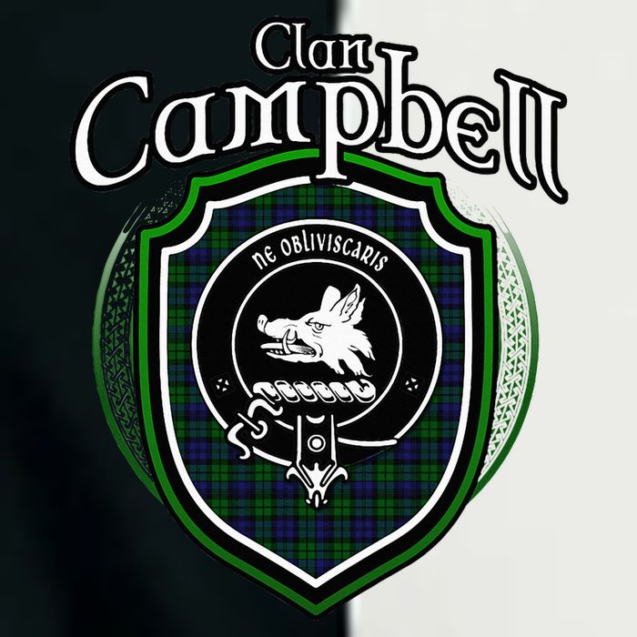 Campbell Clan Crest Scottish Clan Campbell Family Badge Infant Baby Jersey Bodysuit