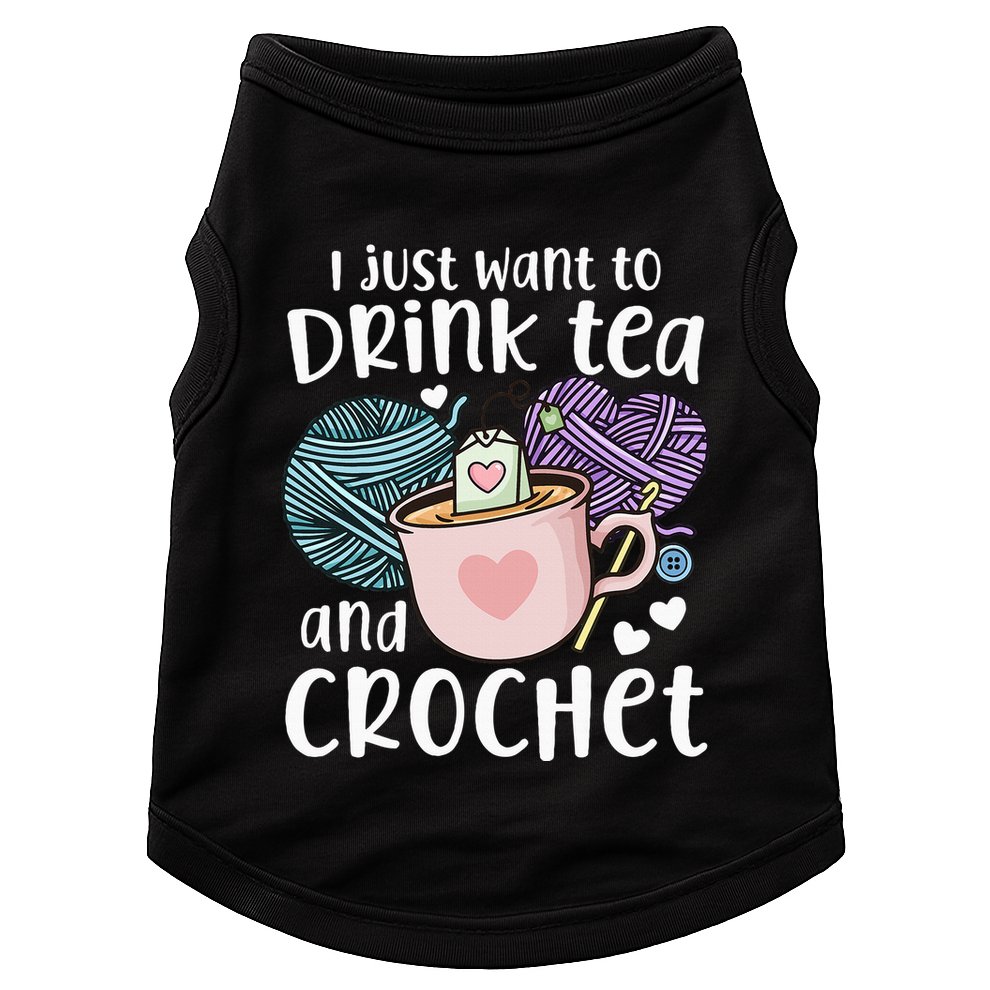 Crocheting Crochet Doggie Tank