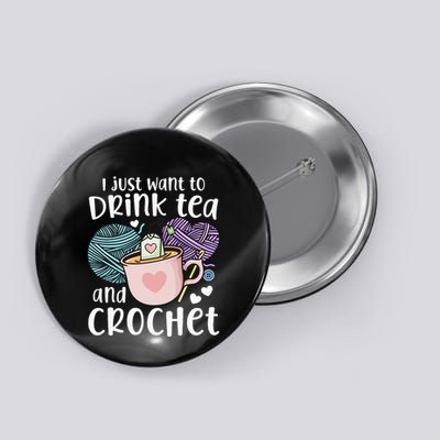 Crocheting Crochet Button
