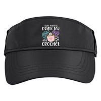 Crocheting Crochet Adult Drive Performance Visor