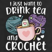 Crocheting Crochet 11oz C Handle Ceramic Mug