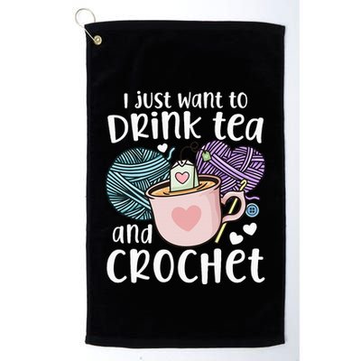 Crocheting Crochet Golf Towel