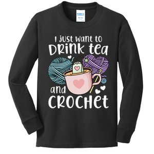 Crocheting Crochet Kids Long Sleeve Shirt