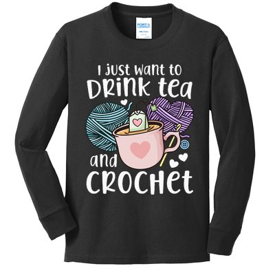 Crocheting Crochet Kids Long Sleeve Shirt