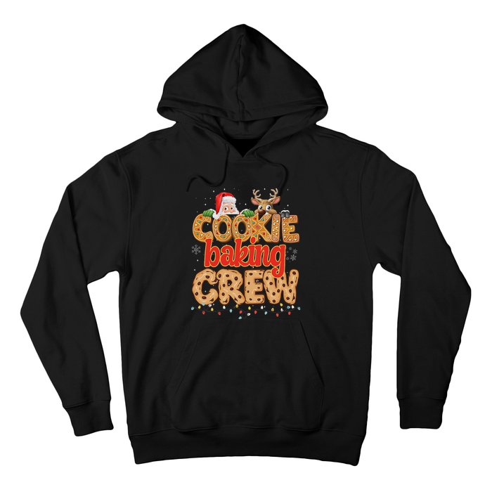 Christmas Cookie Crew Baking Pajamas Baking Family Funny Hoodie