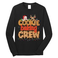 Christmas Cookie Crew Baking Pajamas Baking Family Funny Long Sleeve Shirt