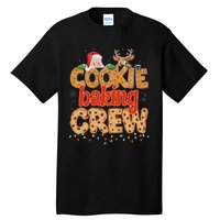 Christmas Cookie Crew Baking Pajamas Baking Family Funny Tall T-Shirt