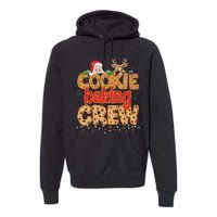 Christmas Cookie Crew Baking Pajamas Baking Family Funny Premium Hoodie