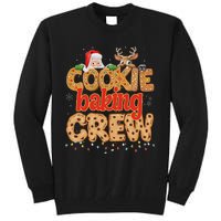 Christmas Cookie Crew Baking Pajamas Baking Family Funny Tall Sweatshirt