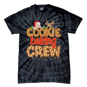 Christmas Cookie Crew Baking Pajamas Baking Family Funny Tie-Dye T-Shirt