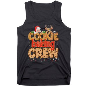 Christmas Cookie Crew Baking Pajamas Baking Family Funny Tank Top