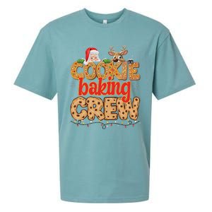 Christmas Cookie Crew Baking Pajamas Baking Family Funny Sueded Cloud Jersey T-Shirt